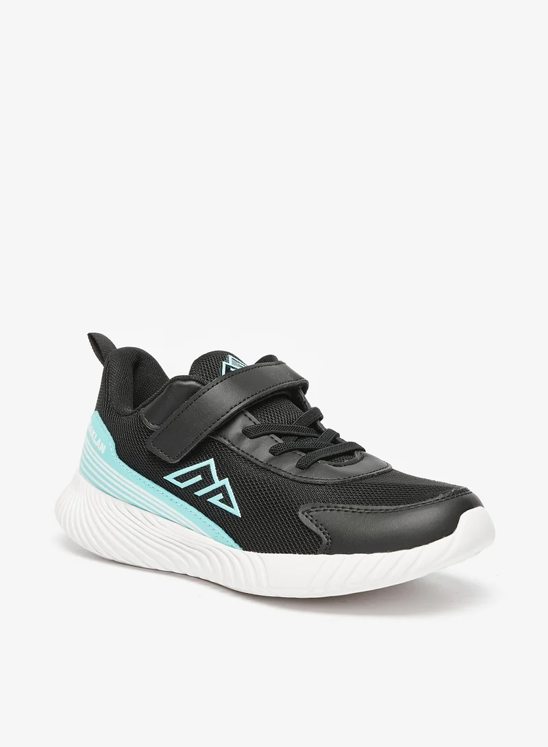 Oaklan by Shoexpress Boys Textured Sports Shoes with Hook and Loop Closure