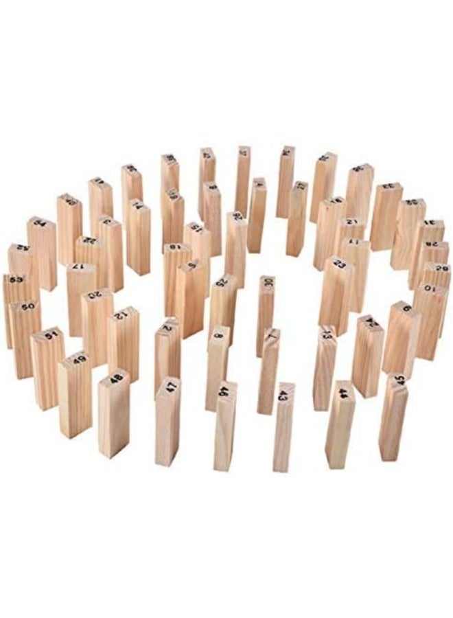 54 Pieces Wooden Puzzle Interlocking Intelligence Games Brain Teasers Logic Puzzles for Adults and Kids of All Ages - Image 3