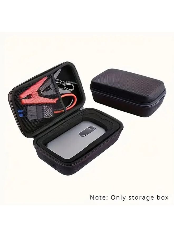 Red EVA Hard Shell Toolbox For Car Jump Starters With Accessory Compartments - Image 2
