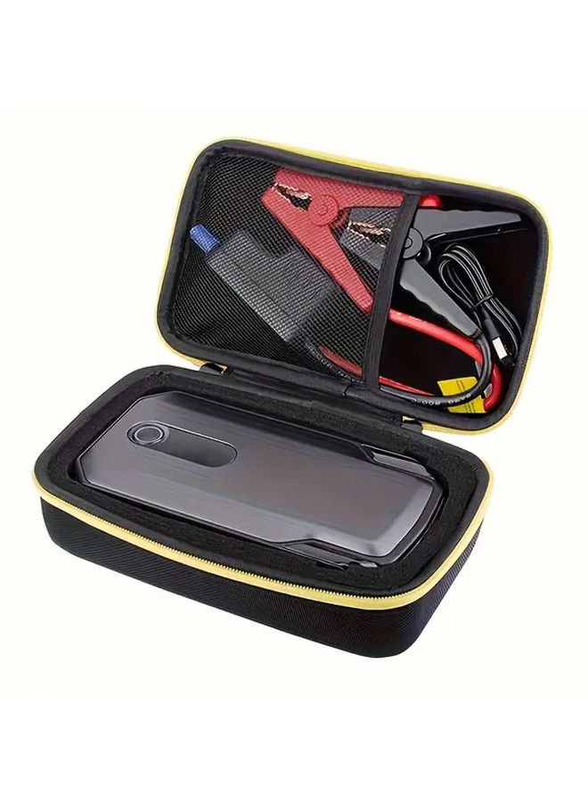 Red EVA Hard Shell Toolbox For Car Jump Starters With Accessory Compartments - Image 4