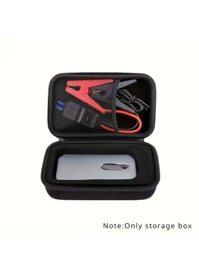 Red EVA Hard Shell Toolbox For Car Jump Starters With Accessory Compartments - Image 1
