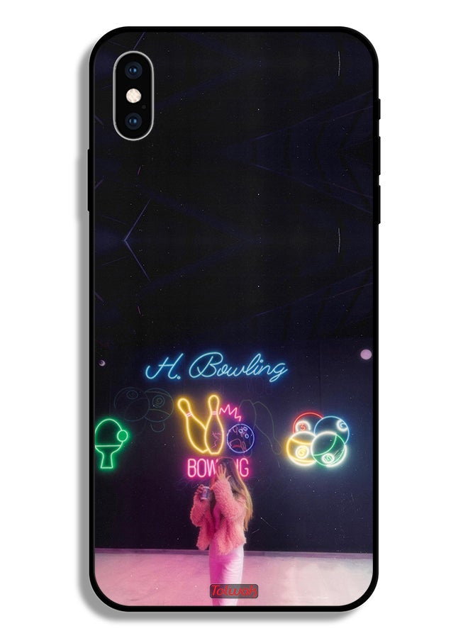 Tolwak Apple iPhone XS Protective Case Bowling Lover - Image 2