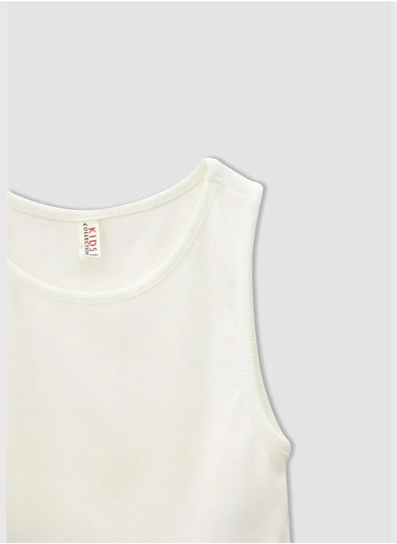 DeFacto Sleeveless Cropped Tank Top