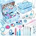 INNOCHEER Kids Makeup Kit for Girl Toys Frozen Toys for Girls Makeup Kit Washable Make Up for Kids Double Layer Frozen Makeup for Little Girls Gifts Toys for 3 4 5 6 7 8 9 10 11 12 Year Old Girls - Image 3