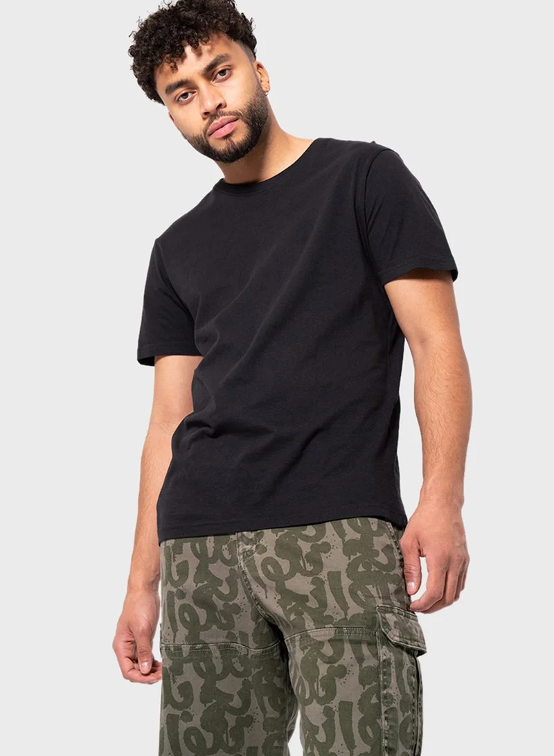 Blue Age Essential Crew Neck T-Shirt