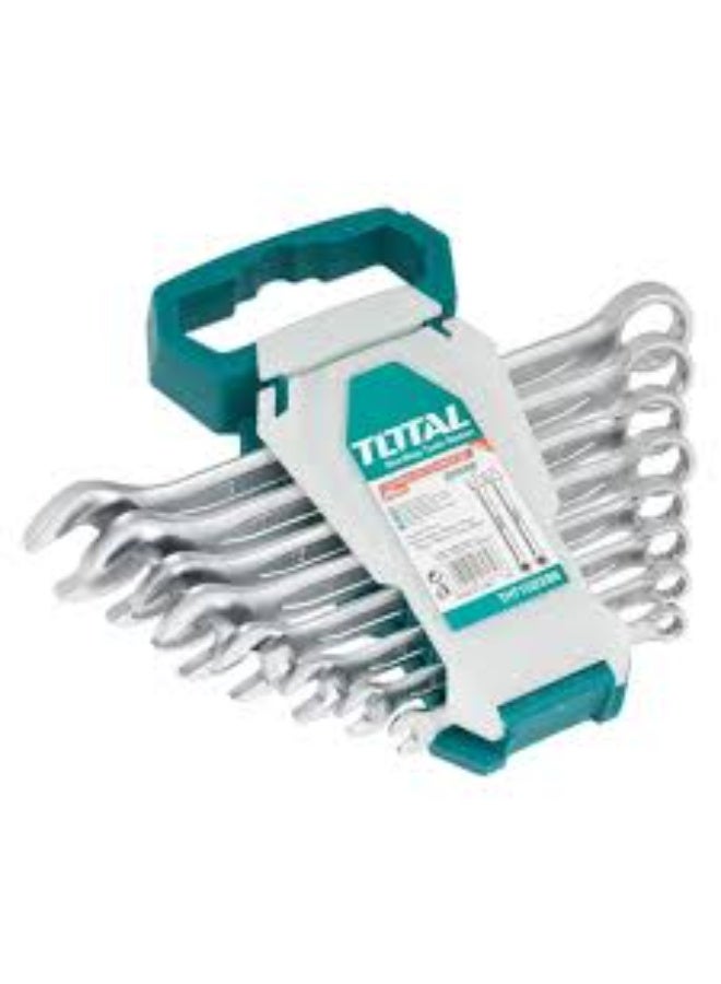 TOTAL 8-Piece Ratcheting Wrench Set - Image 1