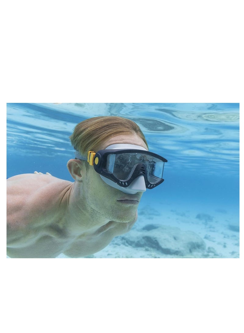 بست واي Bestway Spark wave Mask Goggles for diving swimming For adult - No: 22044  - Image 2