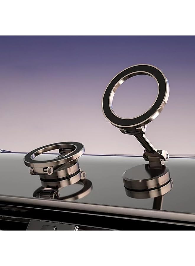 Excefore Magnetic Car Phone Holder, Air Vent Magnetic Charger Car Mount, Adjustable Phone Mount For Car, Suitable For Iphone 14/13/12 Pro Max Plus Mini& Magsafe Case (Grey)