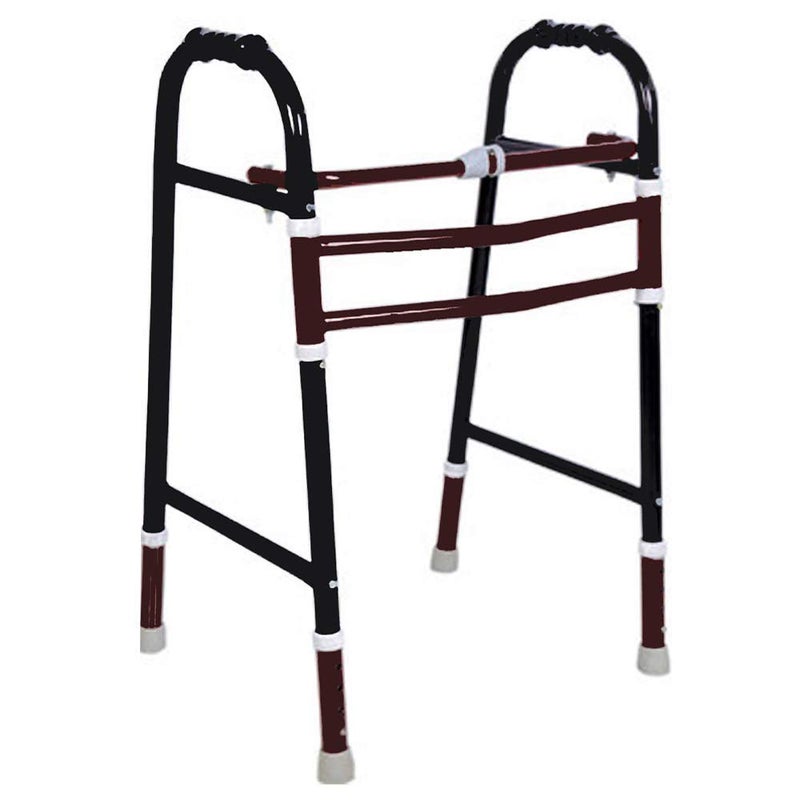 Cloudtail Plain Double Bar Frame Balanced Adjustable Adult Walker - Image 1