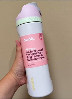 Owala 24 Oz. Owala FreeSip Stainless Steel Water Bottle in Candy Coated  - Image 2