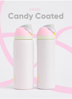 Owala 24 Oz. Owala FreeSip Stainless Steel Water Bottle in Candy Coated  - Image 3