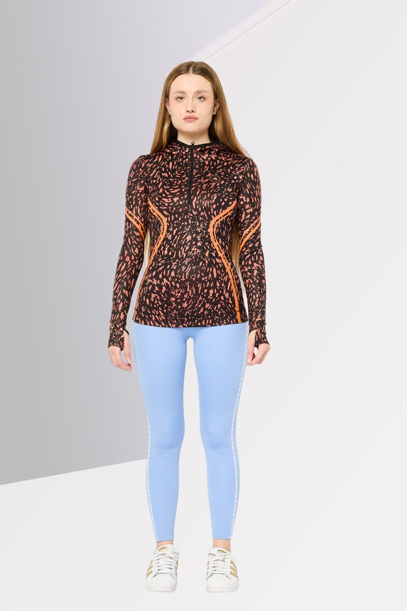 Adidas by Stella McCartney Women Sportswear Fit Long Sleeves Outdoor Sweatshirt, Multicolor - Image 2