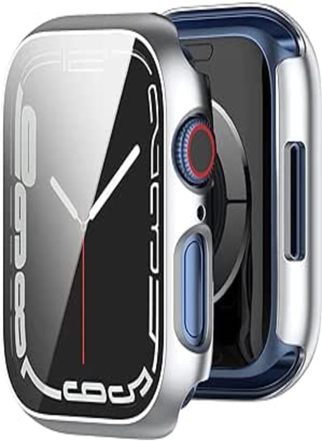 NINKI NINKI Men's and Women's Compatible with Apple Watch Series 7 45mm Case 