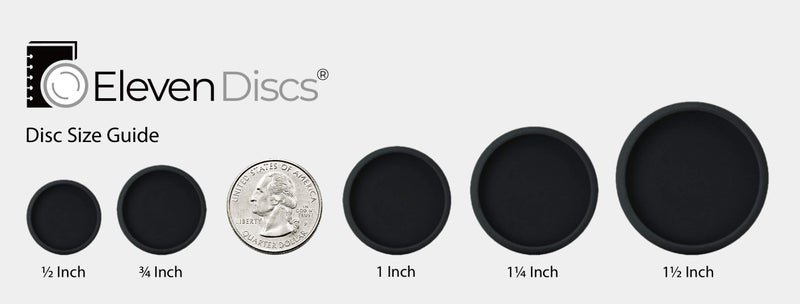 Eleven Discs 1½-Inch Aluminum Discs for Discbound Notebooks (Silver, Set of 11) - Image 5
