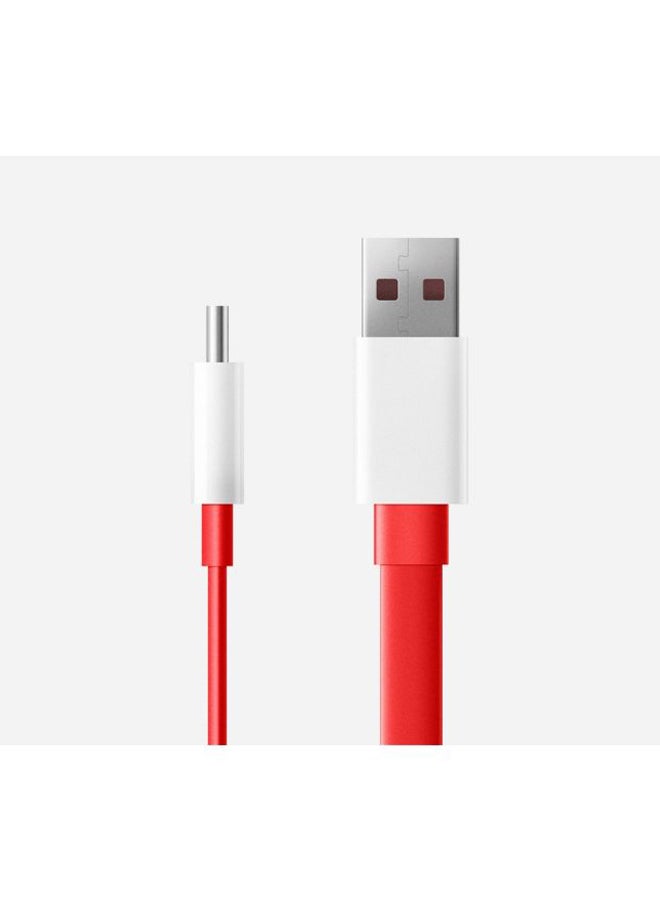 OnePlus Type C Charging Cable Red/White - Image 2
