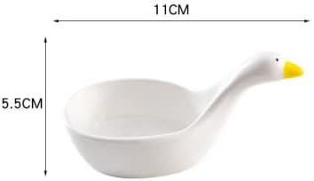 WOIWO WOIWO 1PCS Household Kitchen Ceramic Saucer Creative Pickles Small Plate Tableware Dip Sauce Snack Dish Soy Sauce Dish  - Image 2