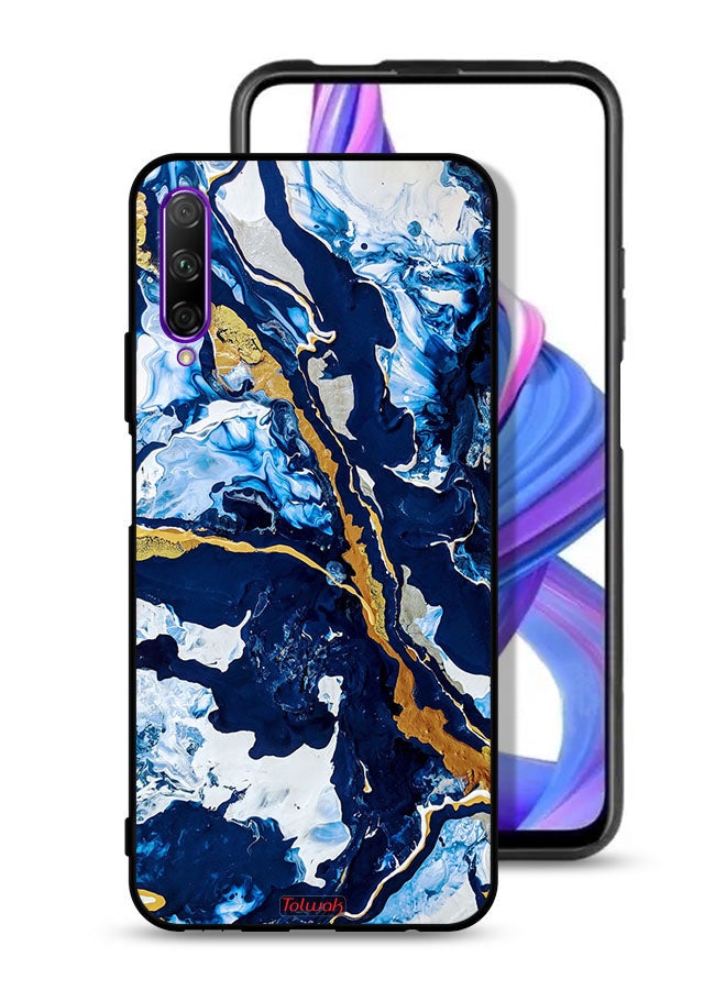 Tolwak Huawei Y9s Protective Case Cover Glitch Texture Art - Image 1