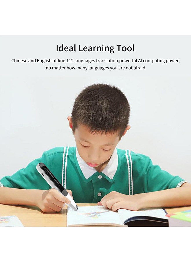 DOSMONO - Dictionary Translation Pen Scanner Text Scanning Reading Translator Device Multilingual Scanner WiFi/Hotspot Connection/Offline Recording Pen Support 112 Languages - Image 1