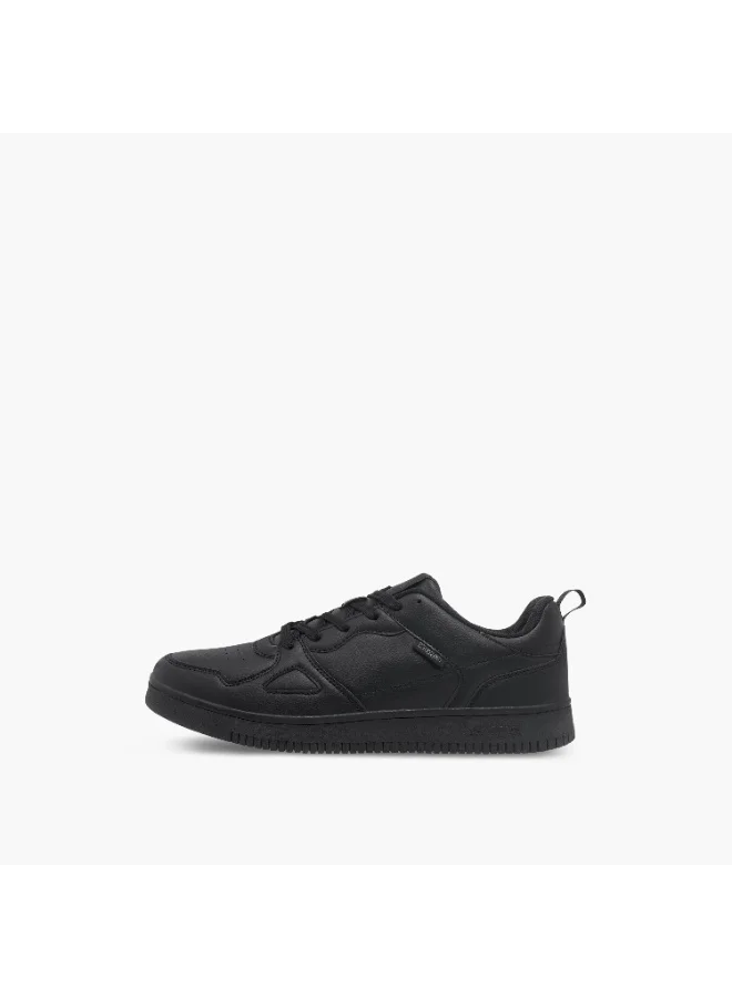 كابا Men's Lace Up Low Ankle Casual Sneakers