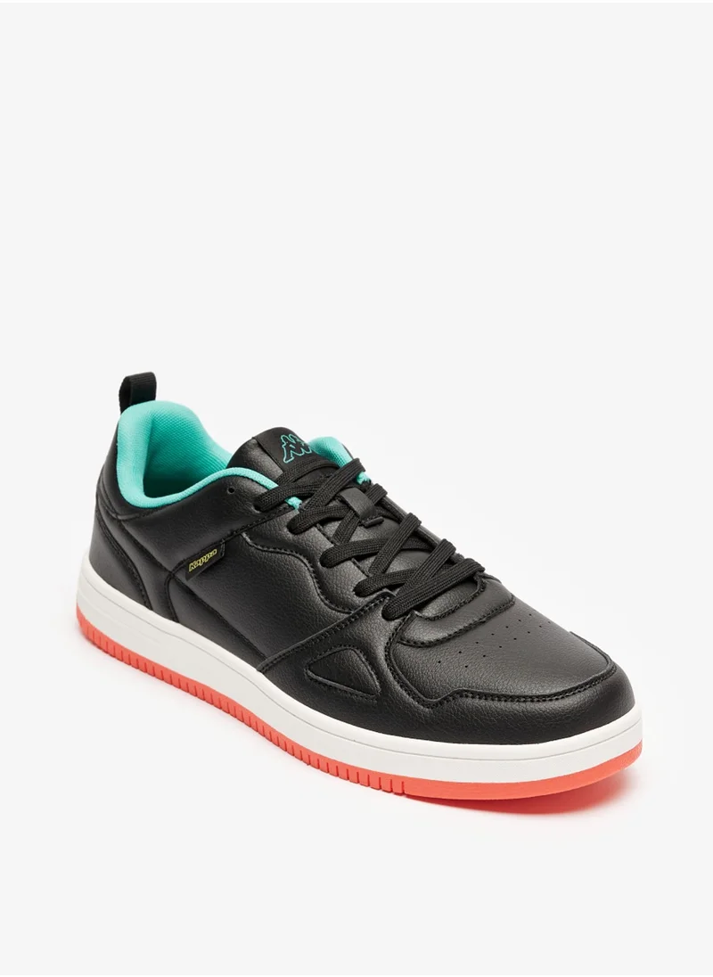 كابا Men's Lace Up Low Ankle Casual Sneakers