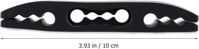 klarako 2pcs Cable Manager Cord Holders for Cables Desk Cable Clips Cord Management Clips Cable Straps Desk Cable Holder Wire Holders Clips Silica Gel Data Line Office Management Folder - Image 1