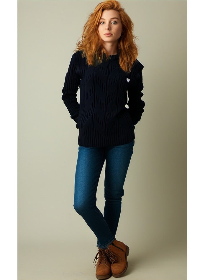 Guess Women Long Sleeve Black Pullover - Xsmall - Image 1