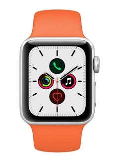 Silicone Replacement Band For Apple iWatch Series 5/4/3/2/1 42-44millimeter Orange