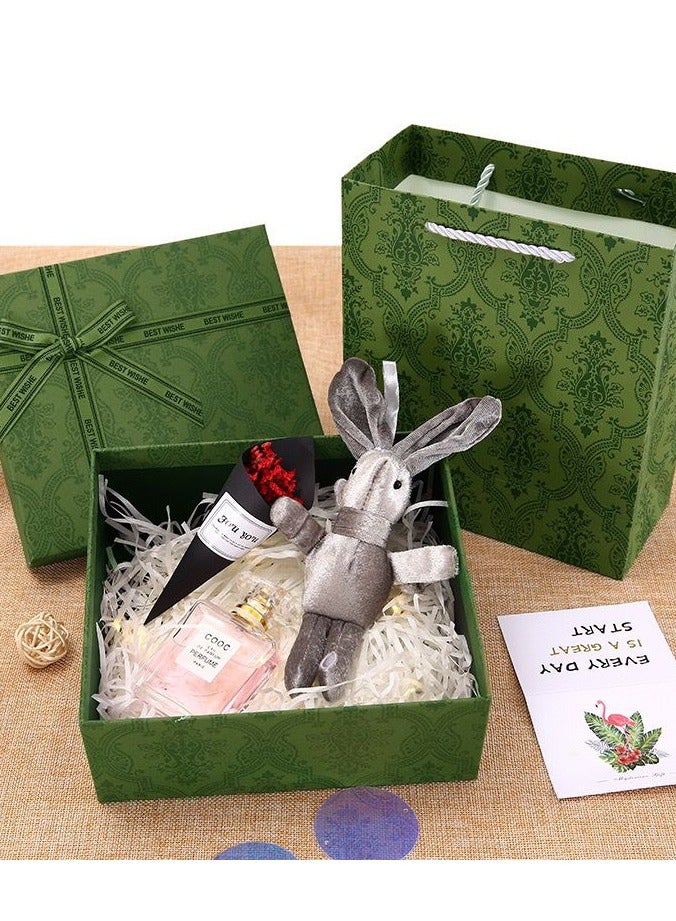 Generic Presents Generic Birthday Gift Box Empty 28 * 18* 8cm with Paper bag for New ...