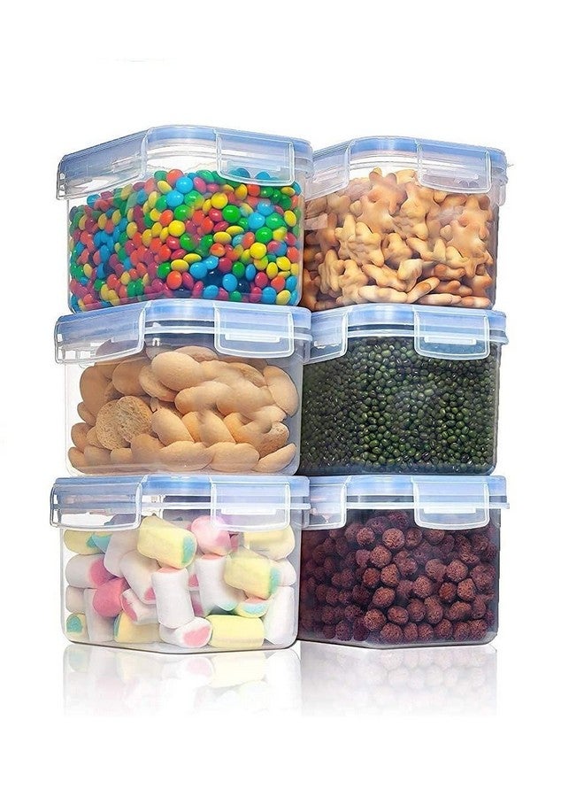 ENTITY Plastic Kitchen Storage Airtight Container, BPA Free, Fridge Storage Containers - 800ml (Pack of 4) - Image 5