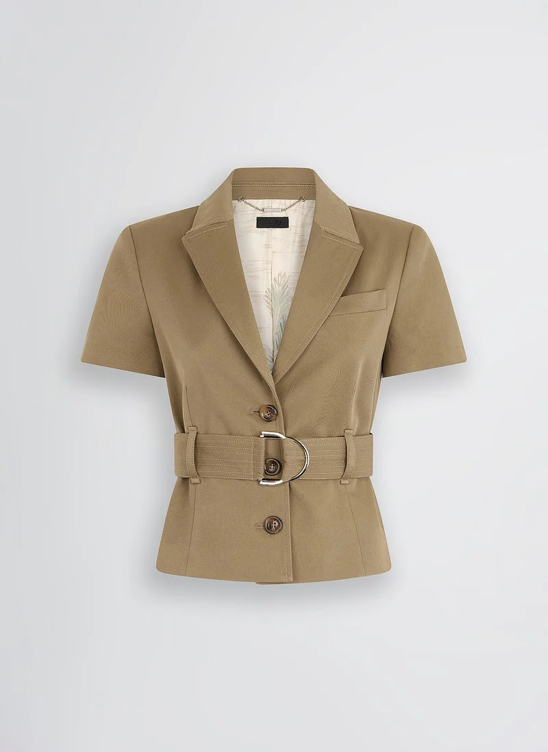 Liu Jo Green jacket with belt