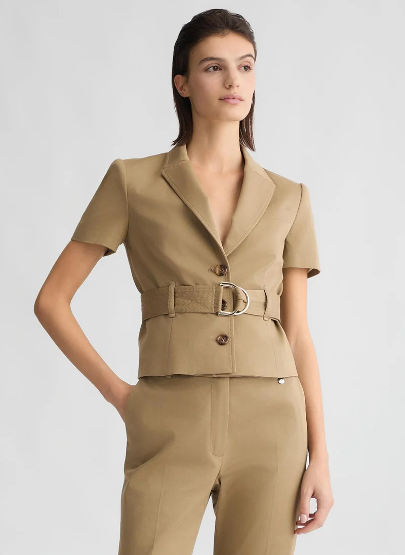 Liu Jo Green jacket with belt