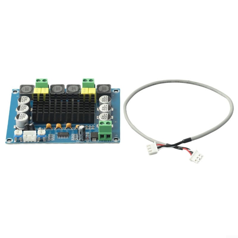 TPA3116D2 لوحة مكبر صوت 2x120W ثنائي القنوات من الفئة D مع مضخم العمليات TL074C 12-26 فولت - Image 4