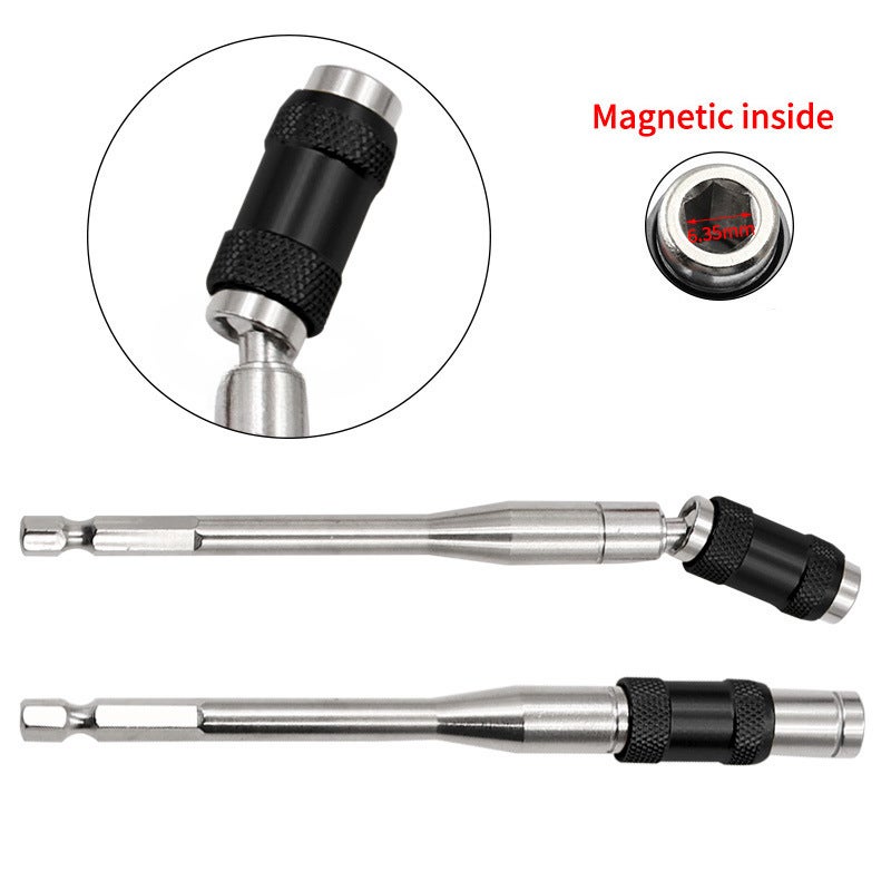 Quick Adapter Rod Bit Extension Rod Electric Screwdriver 145mm Extended Hexagonal Handle Quick Release Self-Locking Rod(Hexagon handle quick release self-locking Rod-) - Image 4