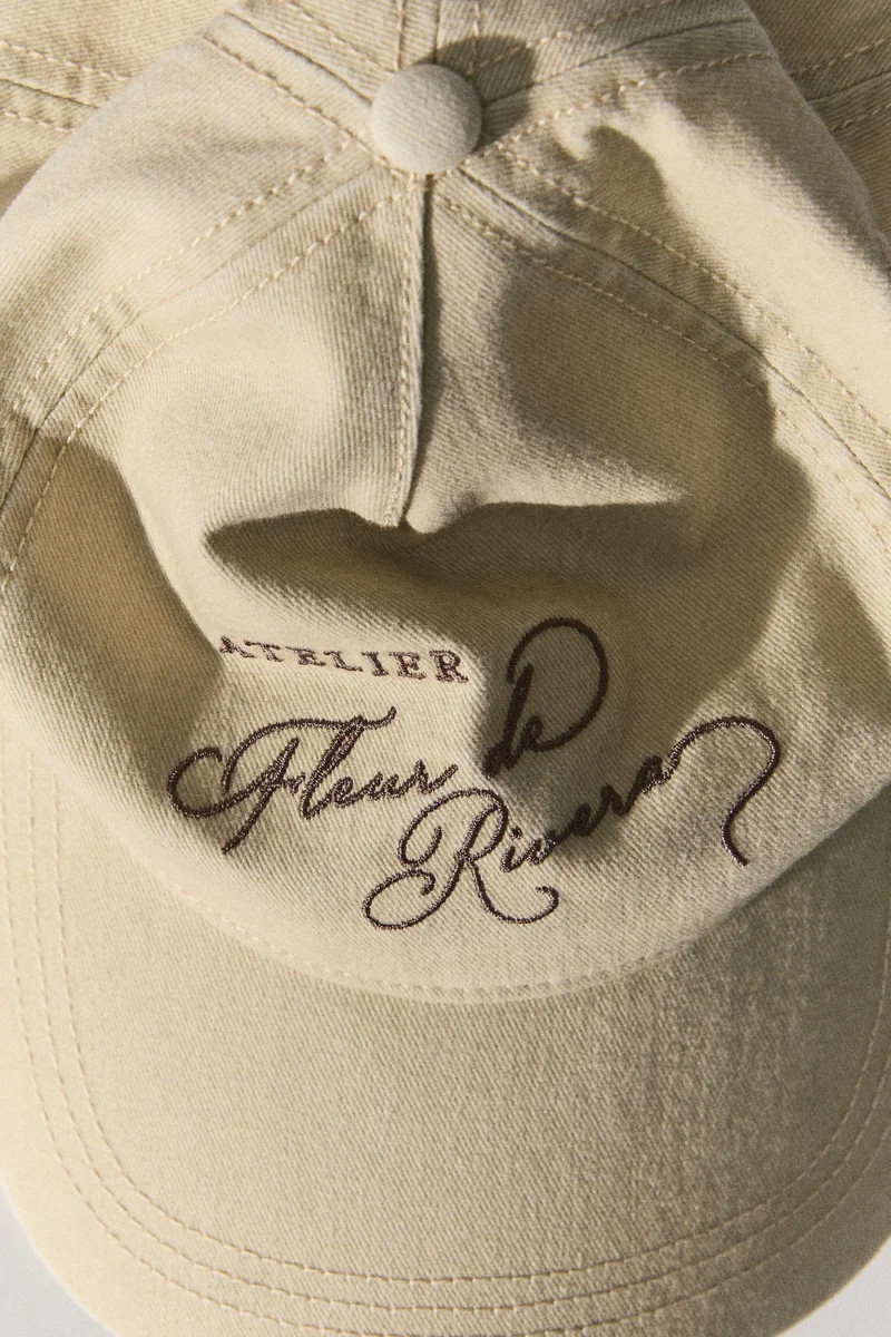 Cotton twill cap