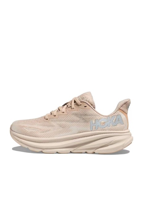 HOKA Outdoor Running Sneakers Beige/Cream