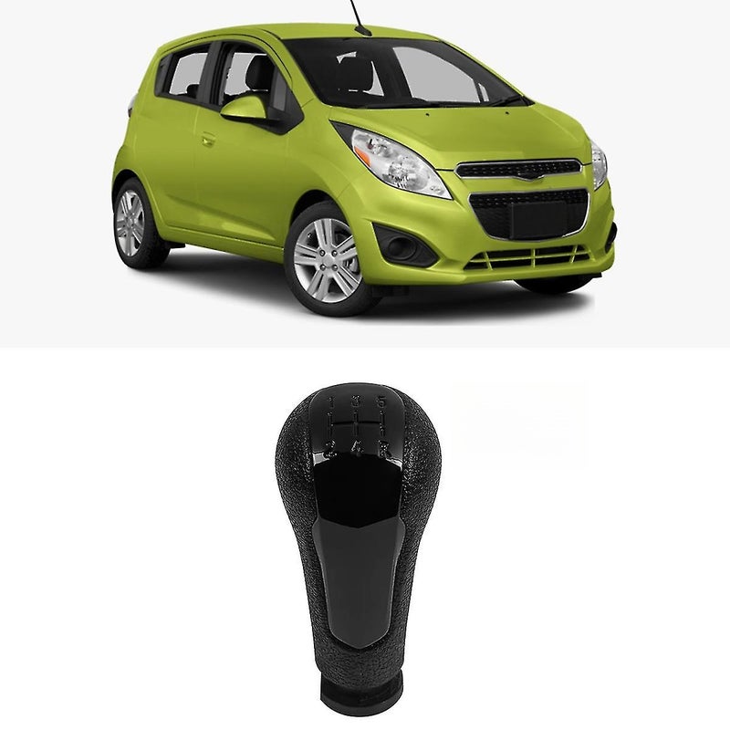 Gear Shift Knob: 5 Speed Plastic Chrome Finish - Easy Direct Install, Durable Great Fitment Gear Shift for Chevrolet Spark 2011-2016 - Image 5