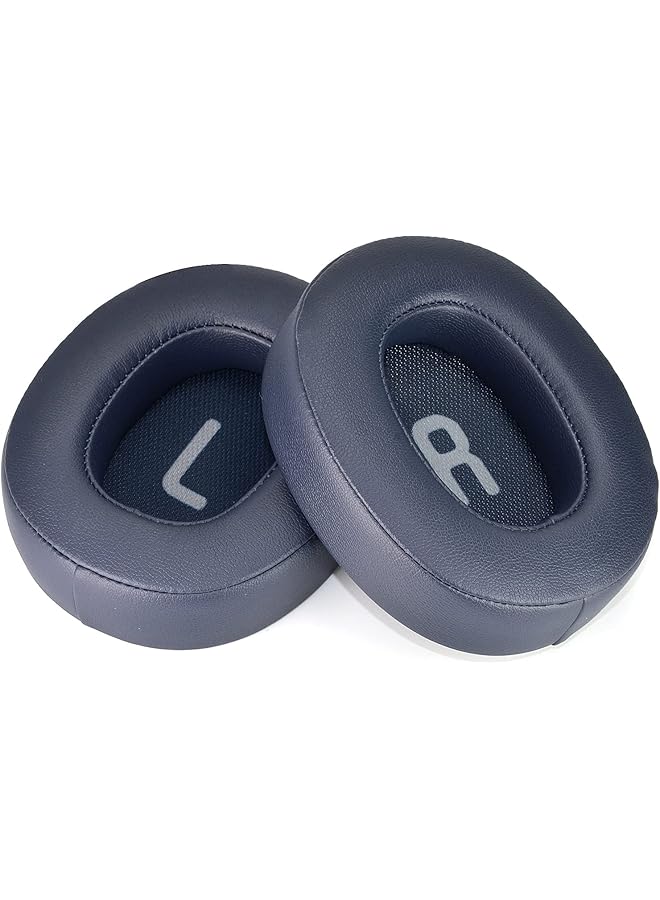 إيروريكس وسائد أذن بديلة Tune 750Bt متوافقة مع سماعات Jbl Tune 700Bt 710Bt 700Btnc 750Bt 760Btnc مصنوعة من جلد بروتيني ناعم ورغوة عالية الكثافة لإلغاء الضوضاء باللون الأزرق - Image 5