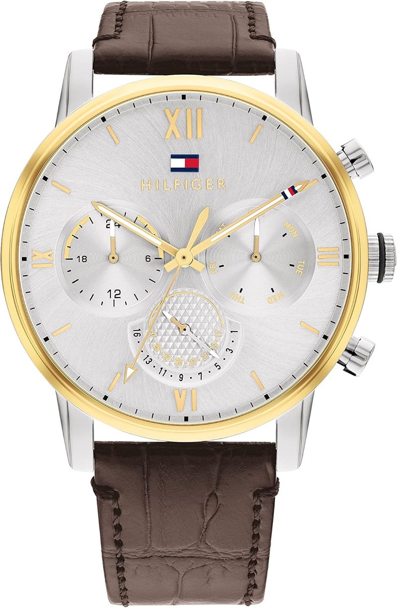 Tommy Hilfiger Sullivan Men's Silver Dial Watch - Image 1
