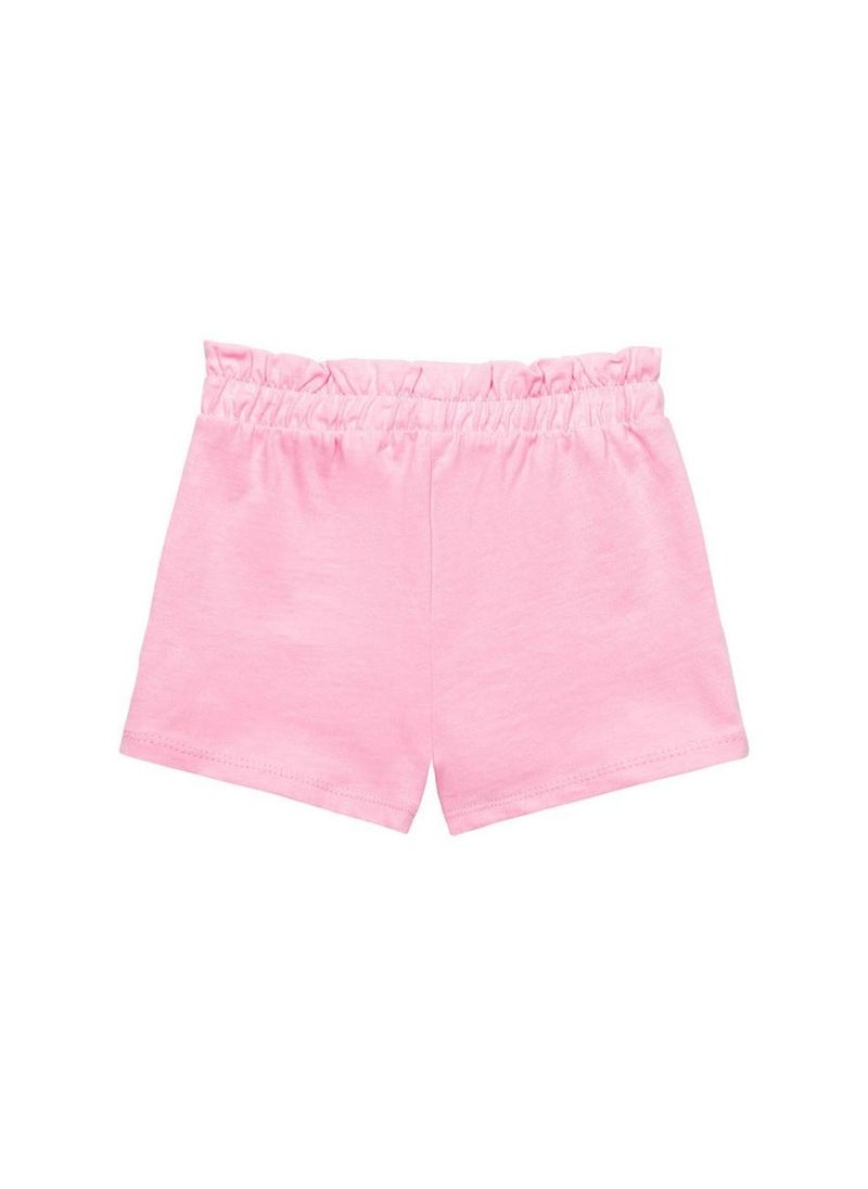 مينوتي شورت جيرسي للبنات المراهقات بخصر مطاطي وجيوب جانبية - Image 3