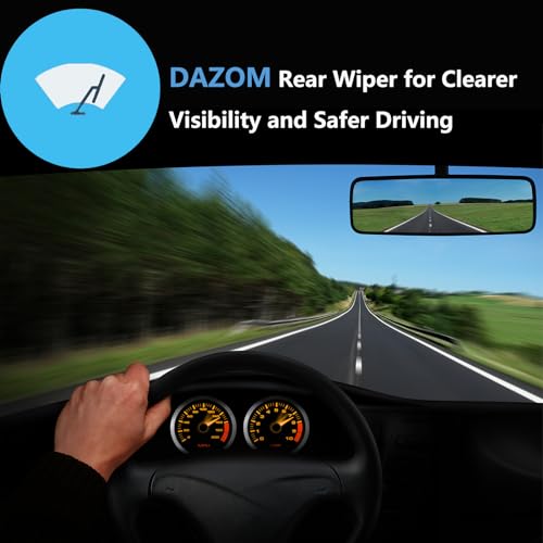 DAZOM Rear Wiper Blade - 13" Rear Windshield Wiper Blades for Hyundai Santa Fe 2013-2022, XL 2013-2019, Sport 2013-2018, Back Glass Wiper Blade for Original Equipment Replacement - Image 5