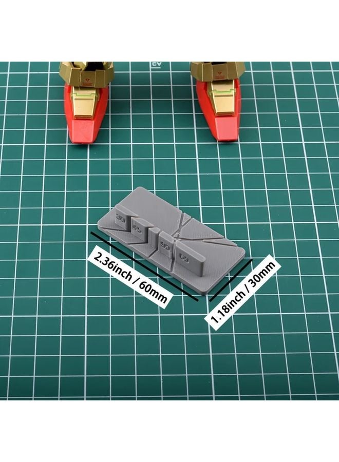 Gray Mini Angle Cutter 30 45 60 90 Degree Adjustable Guide For DIY Models Craft - Image 1