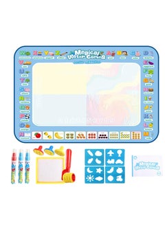 Aqua Doodle Mat for Kids - Mess-Free Water Painting Board, Reusable Drawing Mat for Creative Fun, Easy to Use Water Doodle Toy, Perfect for Imaginative Play and Learning Activities.