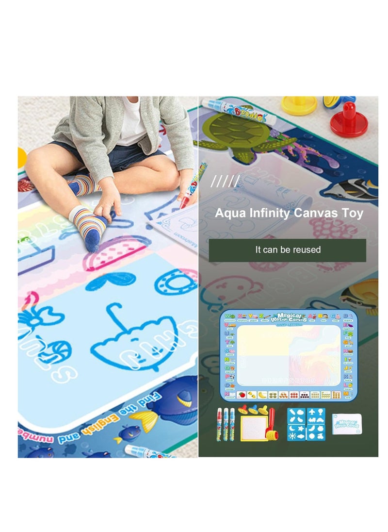Generic - Aqua Doodle Mat for Kids - Mess-Free Water Painting Board, Reusable Drawing Mat for Creative Fun, Easy to Use Water Doodle Toy, Perfect for Imaginative Play and Learning Activities. - Image 1