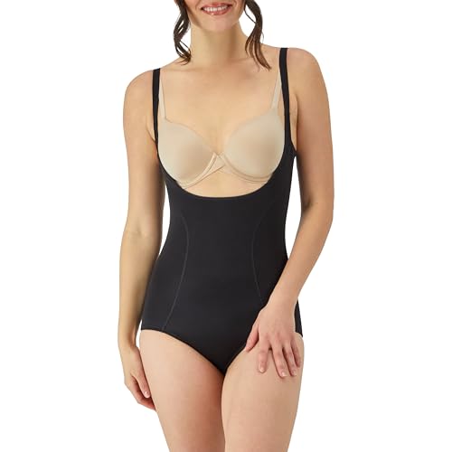 Maidenform womens Ultimate Slimmer Your Own Bra Briefer Fl2656 shapewear bodysuits, Black, Medium US - Image 5