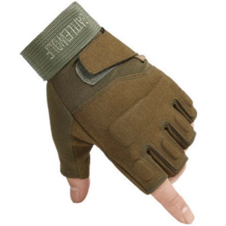 Tactical Gloves Men'S And Women'S Riding Fitness Sports Black Hawk Leakage Finger Half Finger Special Forces Mountaineering Outdoor Non-Slip Wear-Resistant - Image 4