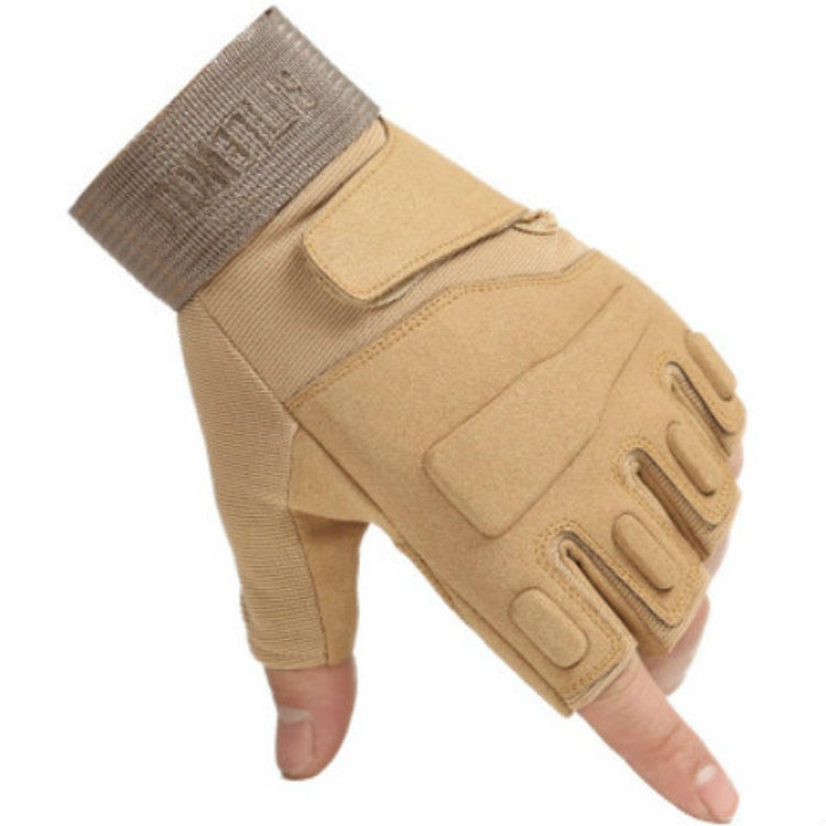 Tactical Gloves Men'S And Women'S Riding Fitness Sports Black Hawk Leakage Finger Half Finger Special Forces Mountaineering Outdoor Non-Slip Wear-Resistant - Image 5