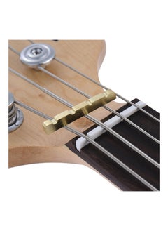 NIBEMINENT Pre-Slotted Nut For 4-String Electric Bass Guitar Replacement  - Image 4