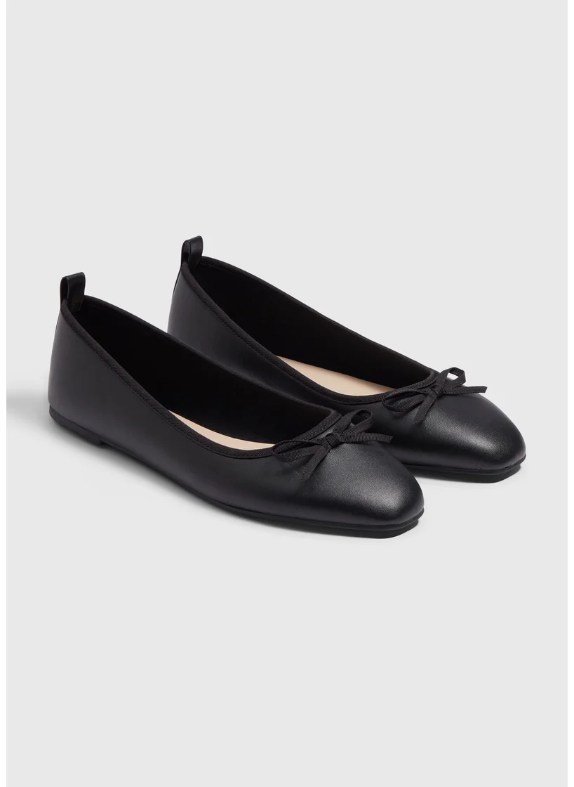 Matalan Black Ballet Shoes