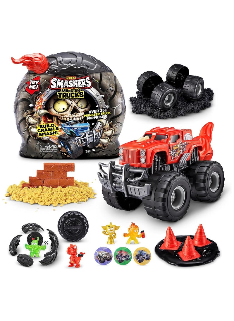 ZURU TOYS - Smashers Monster Truck Surprise Playset - Image 1