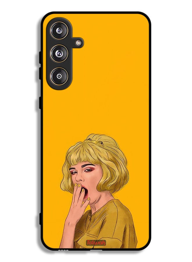 Tolwak Samsung Galaxy F55 5G Protective Case Cover Feeling Dizzy - Image 1